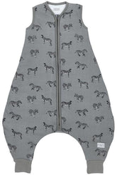 Meyco - Baby Sleeping Bag Jumper Zebra Grey - 80cm - Mari Kali Stores Cyprus
